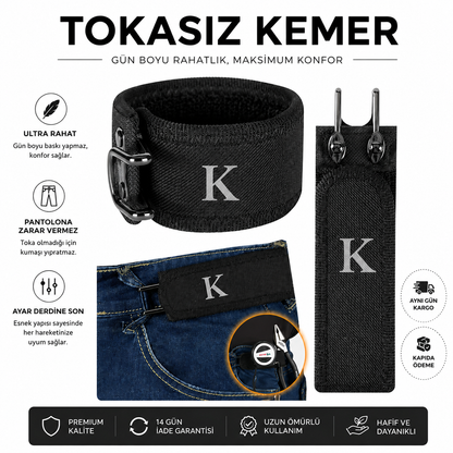 Kemerfit™ Tokasız Kemer